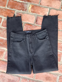 Just Black Denim Raw Hem 28