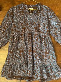 Forever Young Brown Floral Dress 7