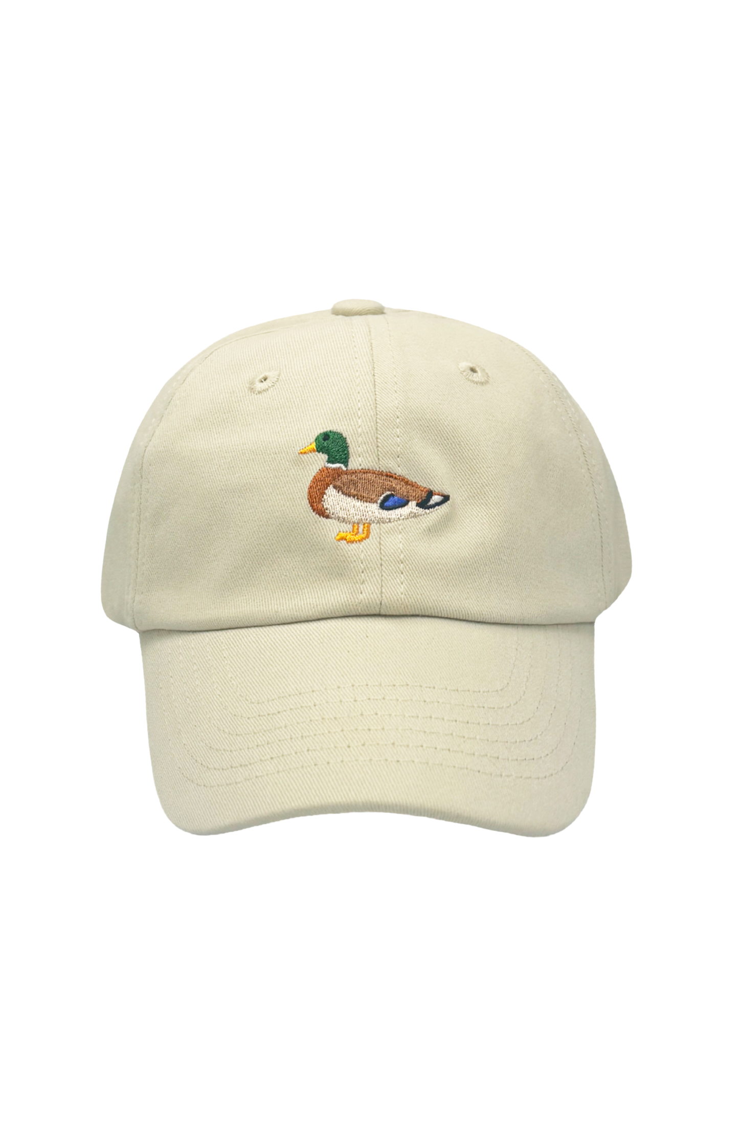 Khaki Mallard Baseball Hat: Youth (2-7)