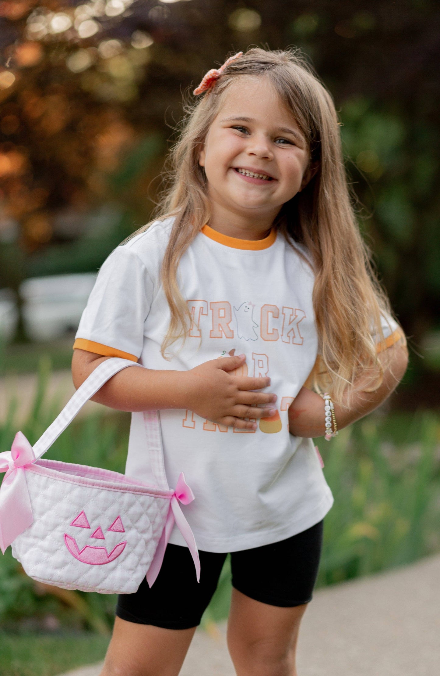 Petite Pumpkin Tote: Pink