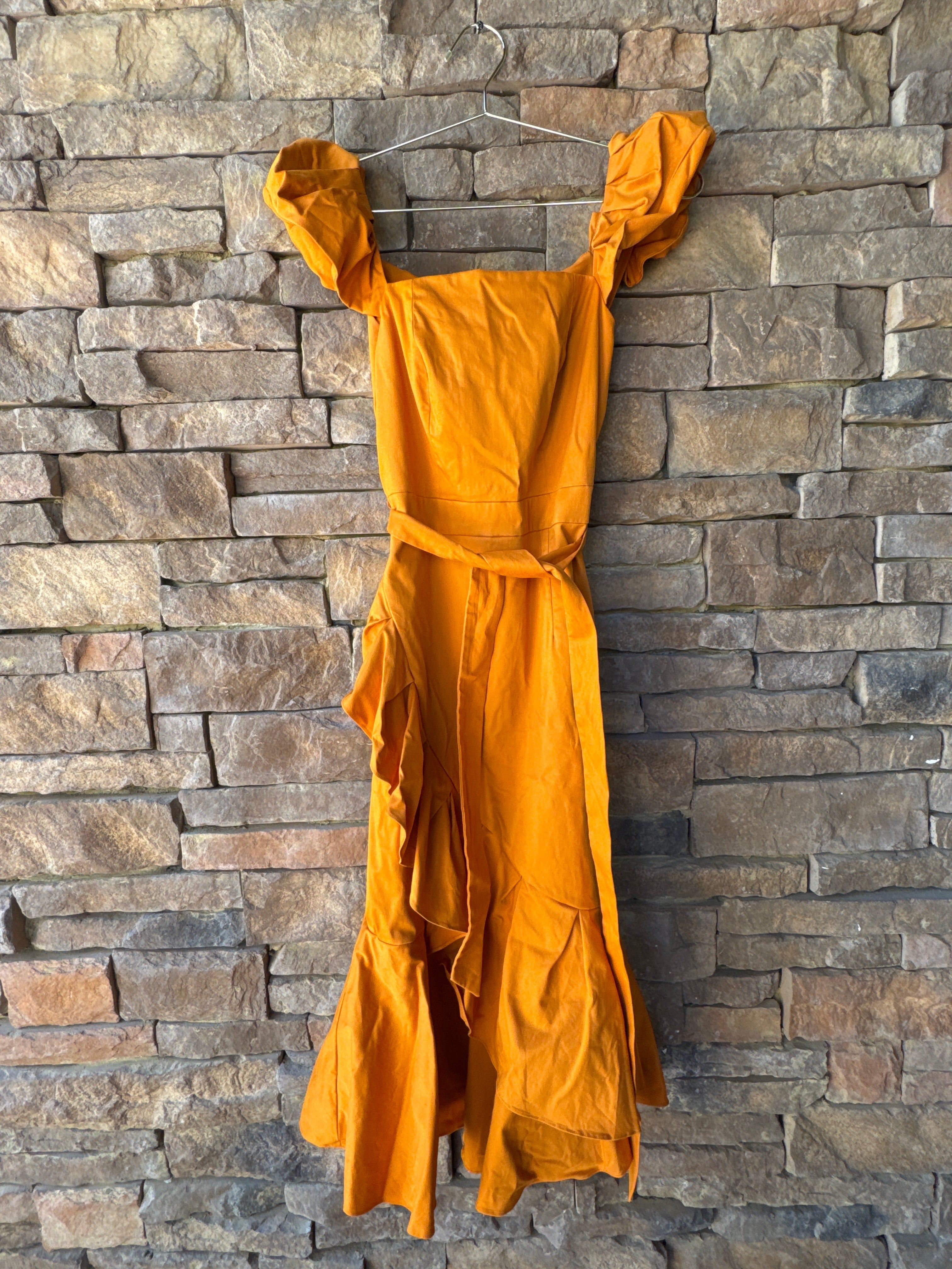 Antonio Melani Texas Orange Dress 2