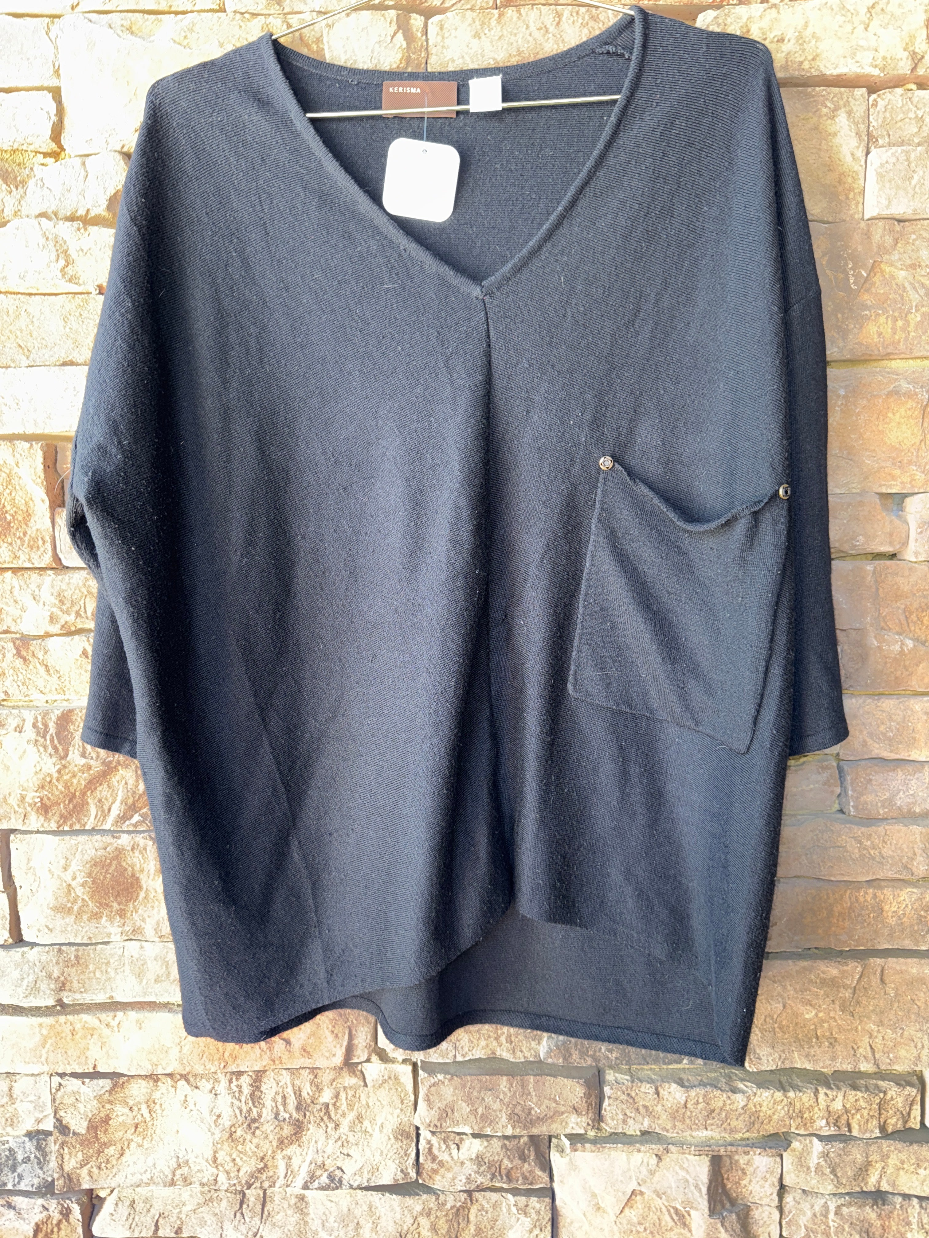 Kerisma Black Sweater Top S/M