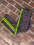 SSYS Multi Neon Cropped Legging L
