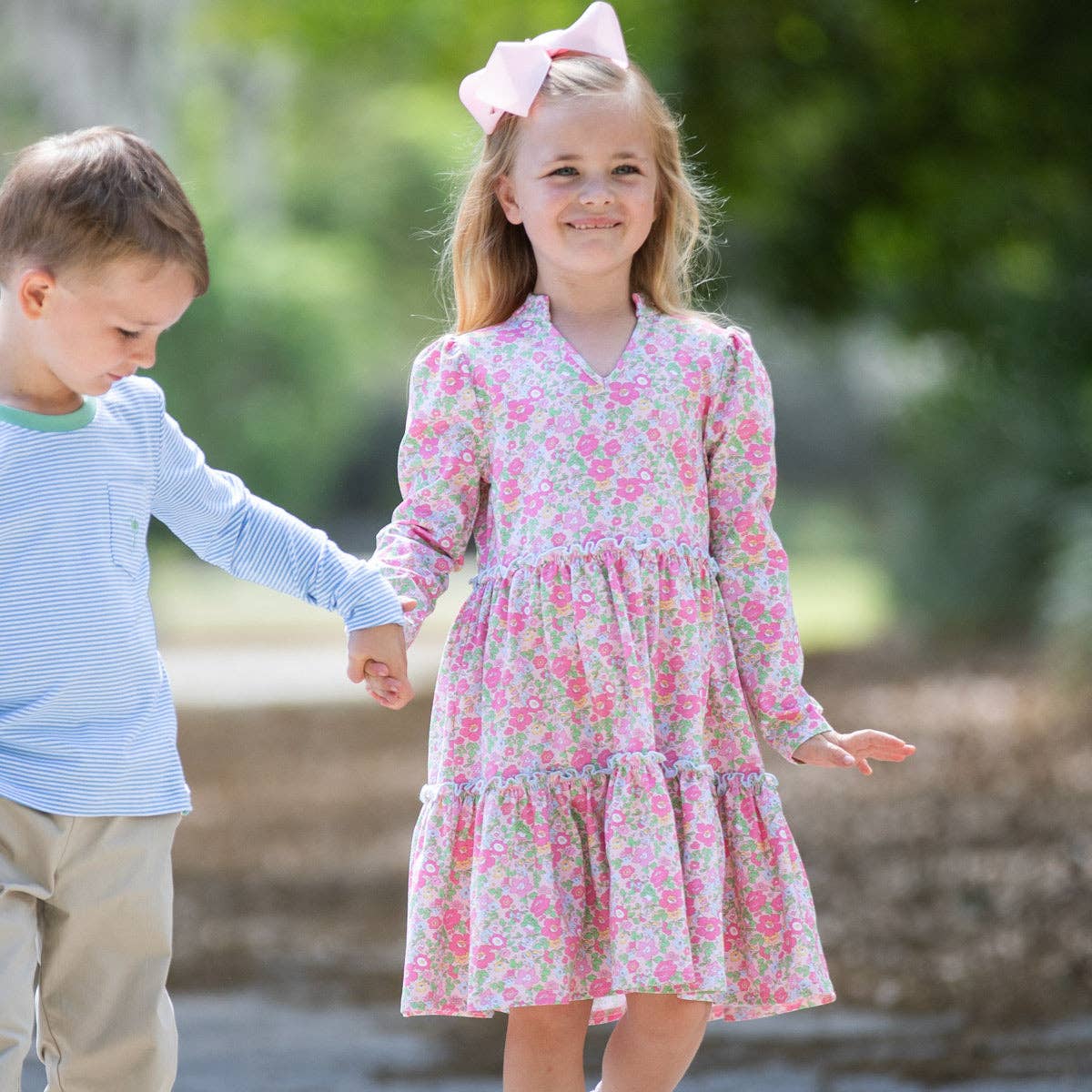 Flower Power Twirl Dress