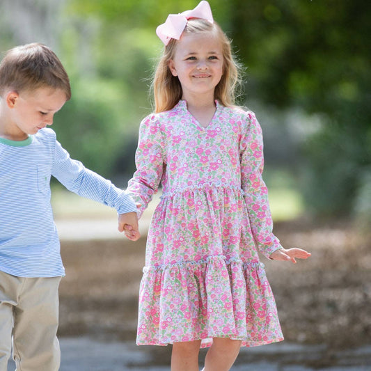Flower Power Twirl Dress