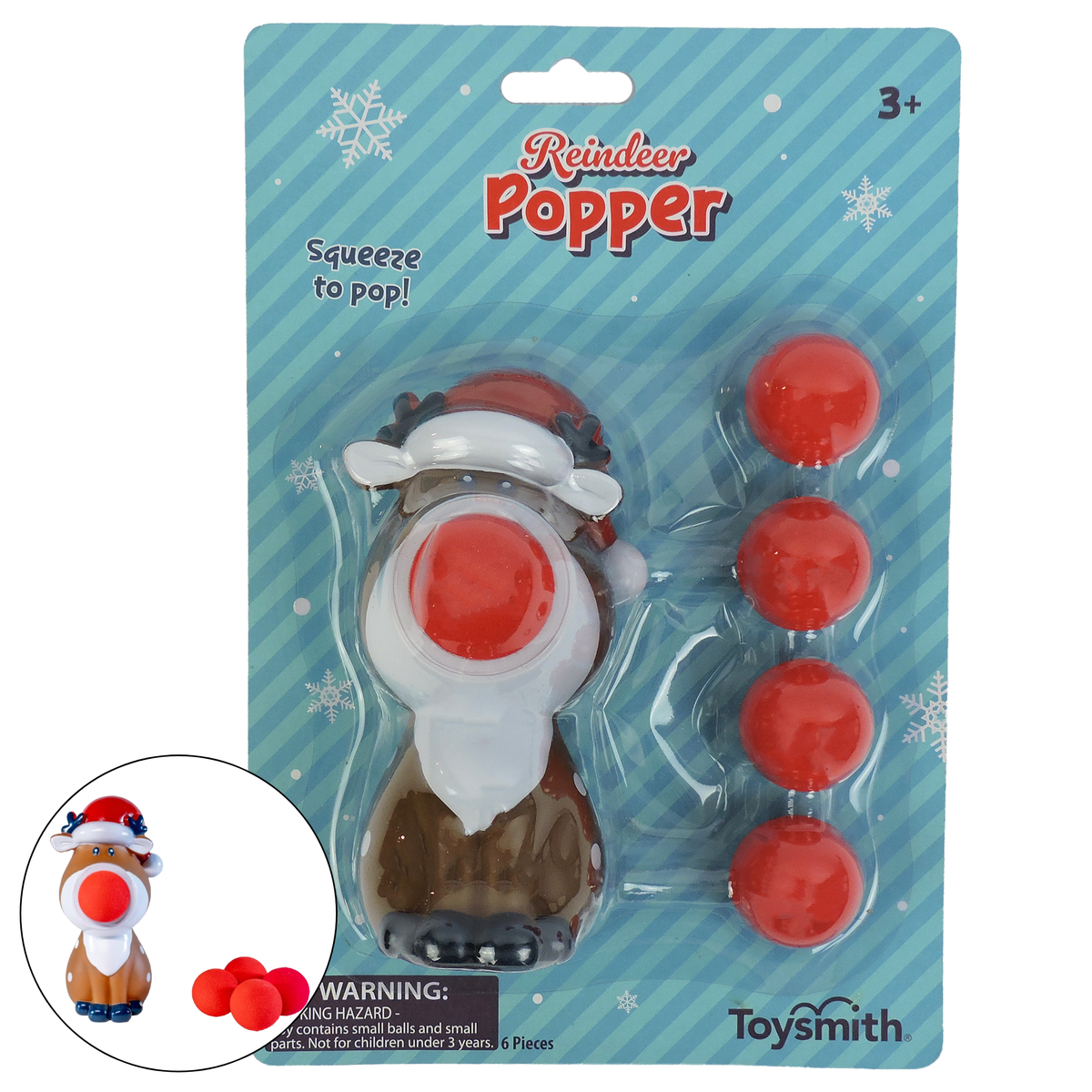 Reindeer Ball Popper