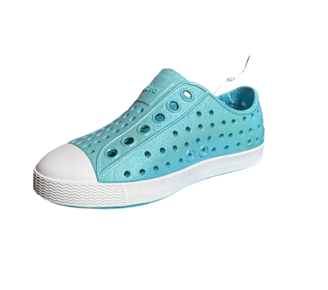 Native Jefferson Kids Hamachi Blue/Shell White C4