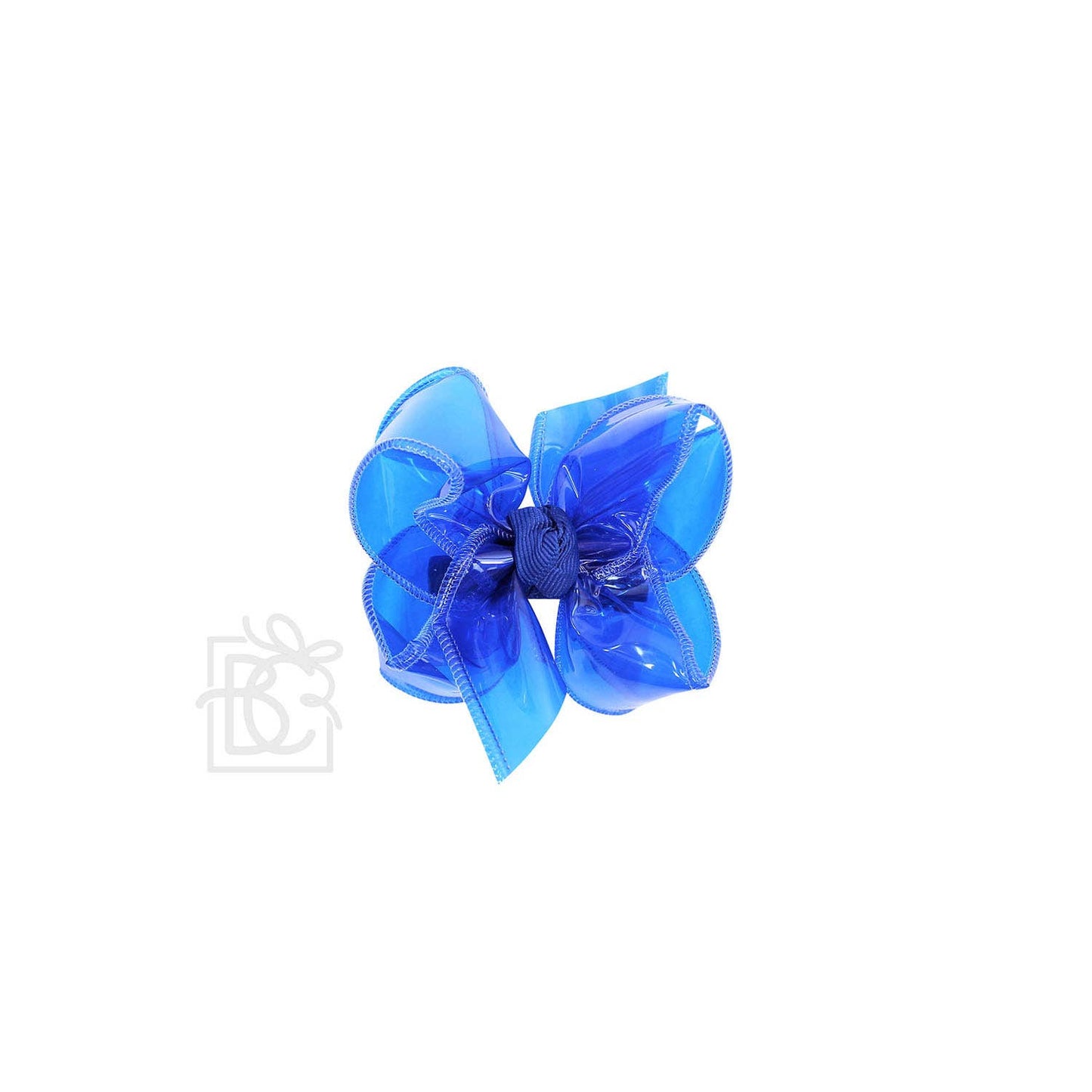 WATERPROOF BOWS ON ALLIGATOR CLIP: 5.5" Huge - 2.5" Ribbon on Alligator Clip / LIGHT ORCHID