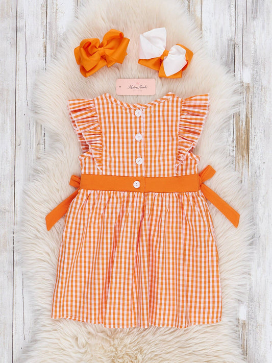 Tennessee Smocked Gingham Dress: XXXL(7yrs)