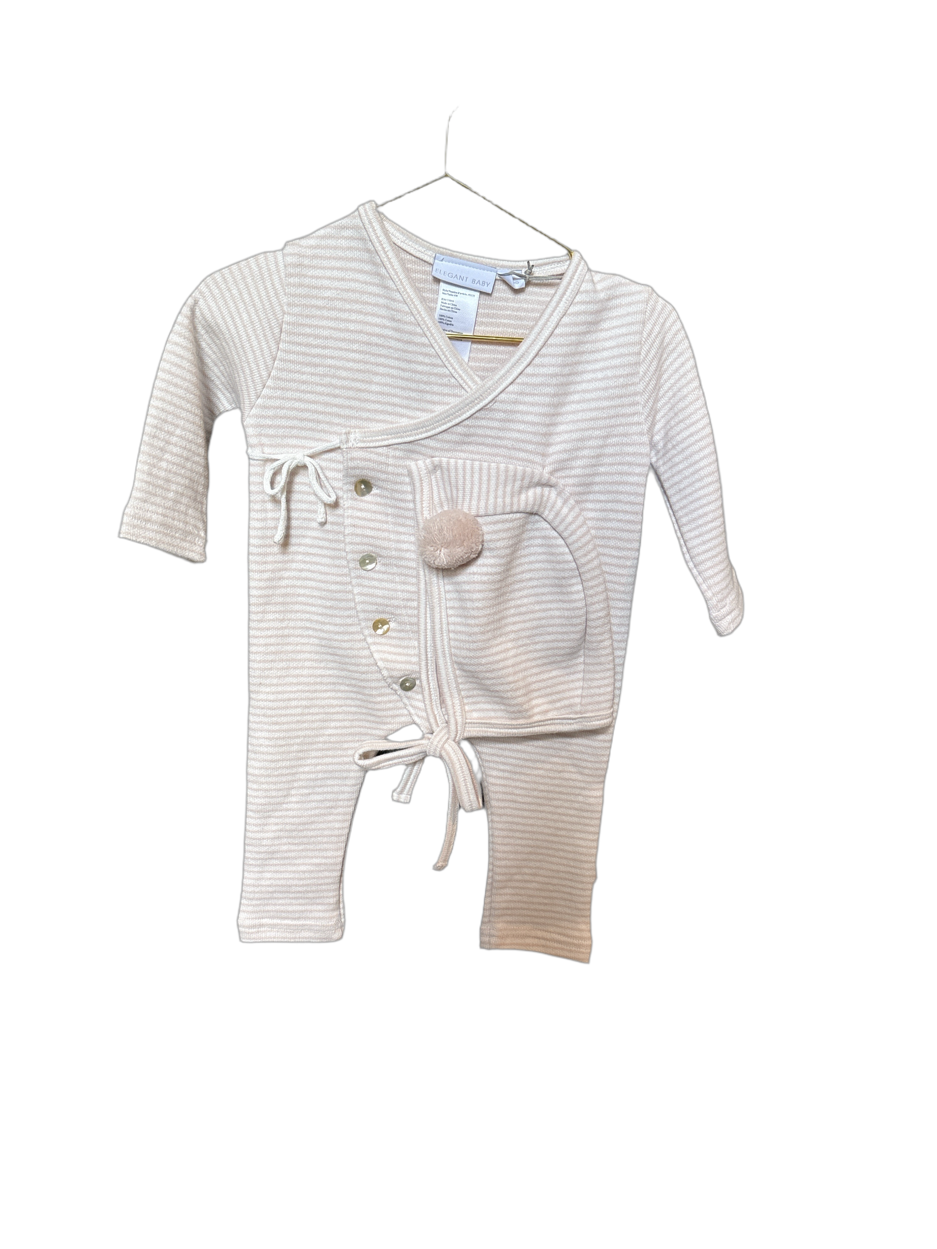 Kimono Jump Set Blush 6m