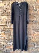 Trina Turk Catamaran Dress Black L