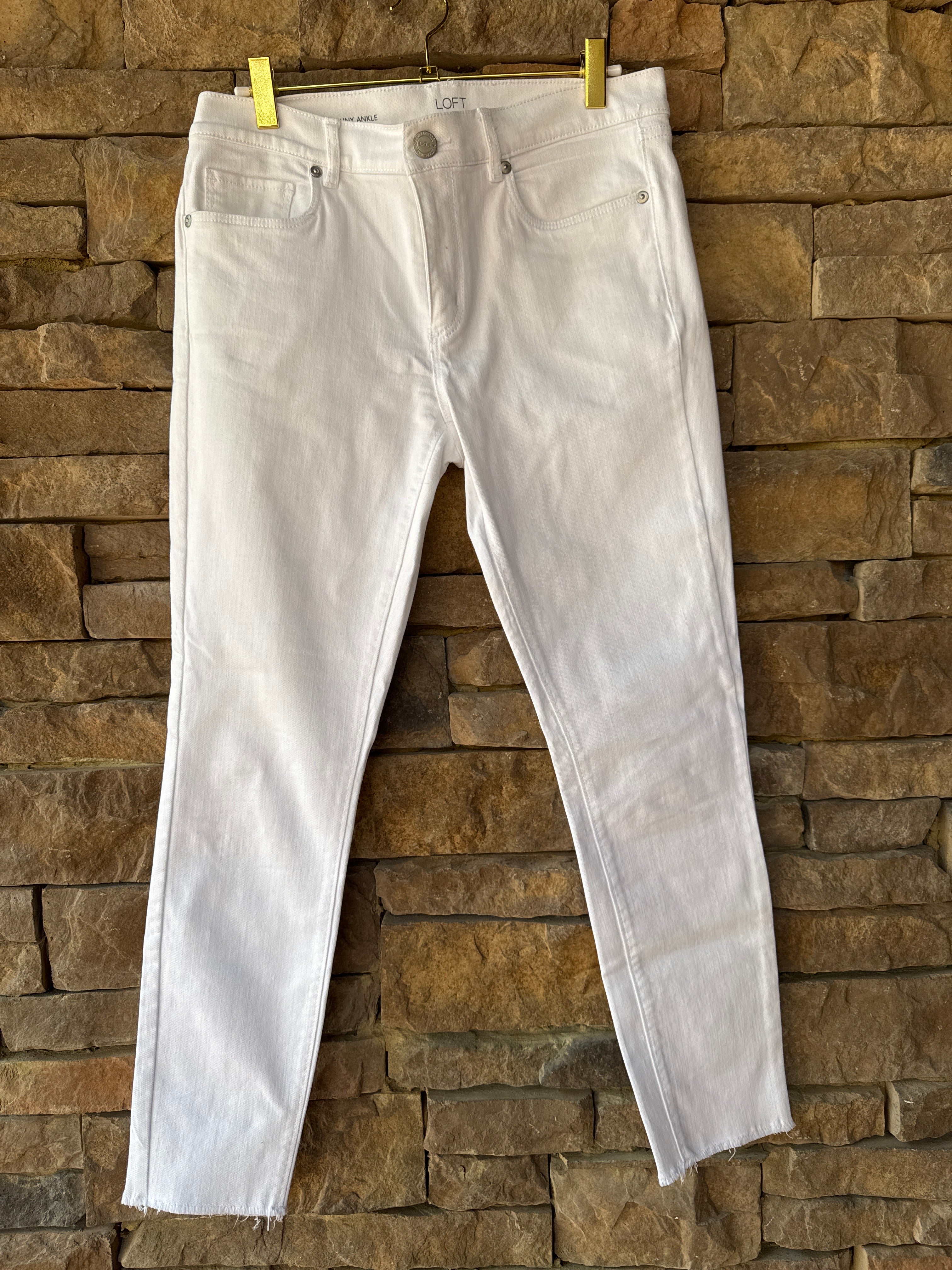 Loft Modern Skinny Ankle Jeans 6