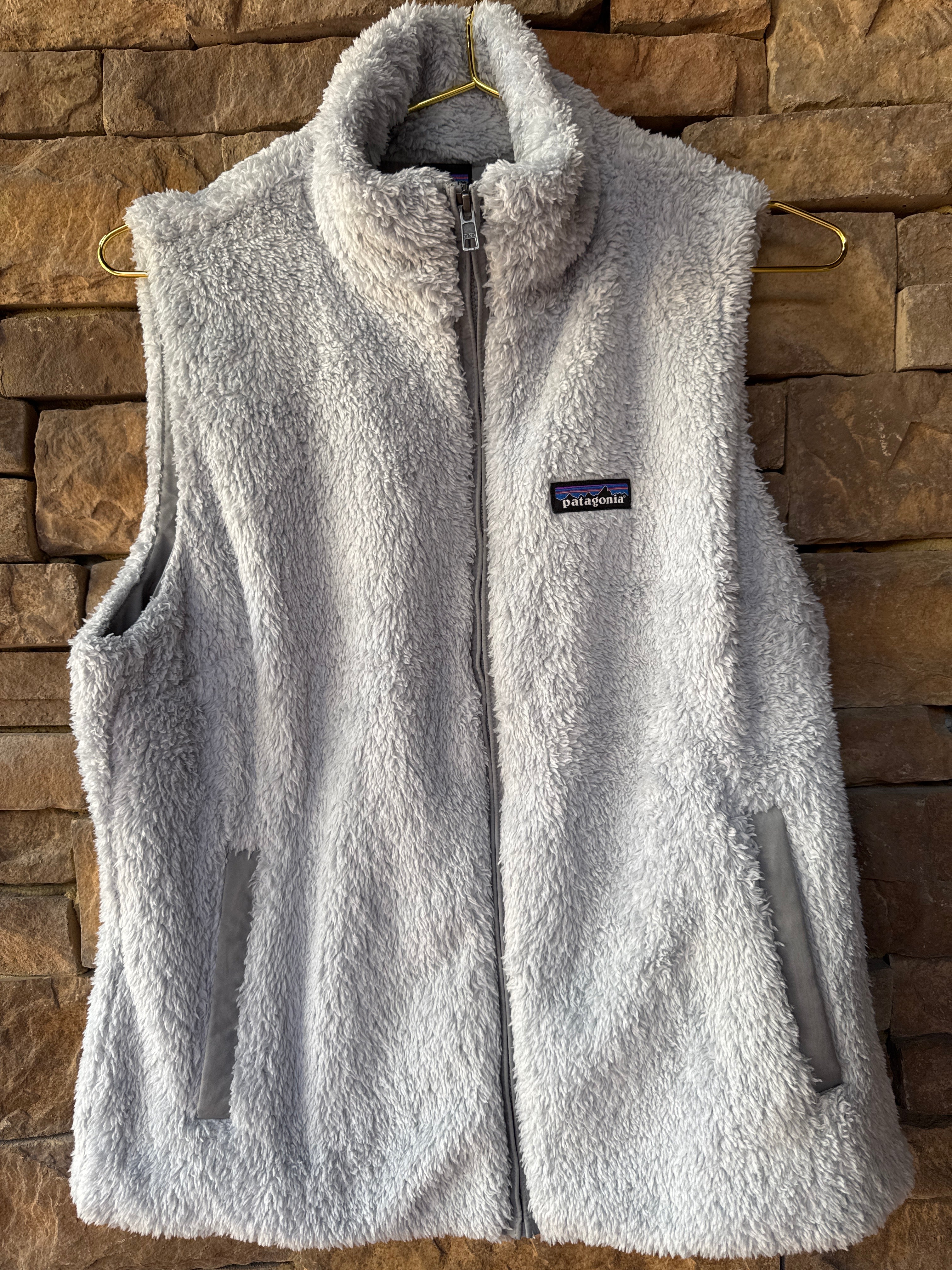 Patagonia Grey Fleece Vest L