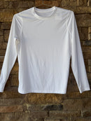 Lululemon White LS Active Top 8