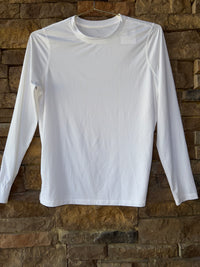 Lululemon White LS Active Top 8