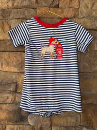 Ishtex Fire Dog Romper 18M