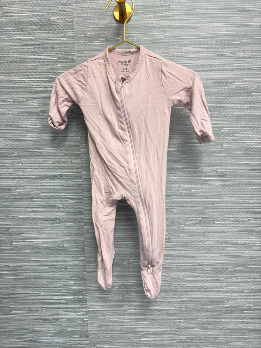 Kyte Baby Pink Sleeper 0-3M