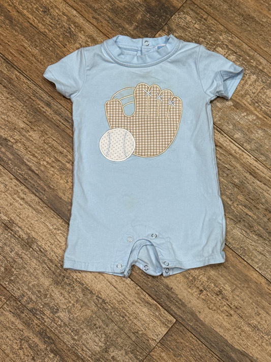 Trotter Street Baseball Romper 6m