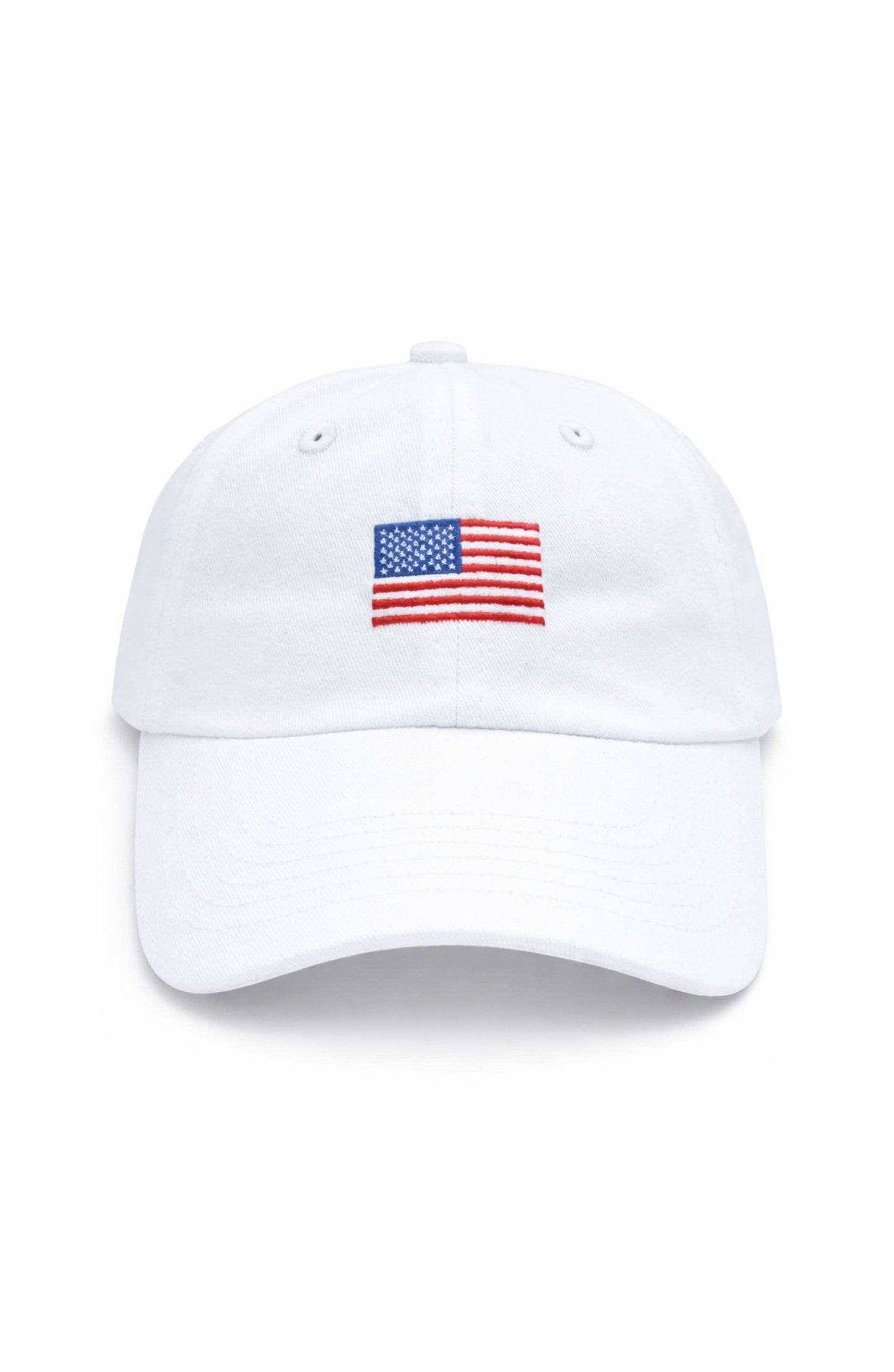 2026 American Flag Bow Baseball Hat: Youth (Ages 2-7)