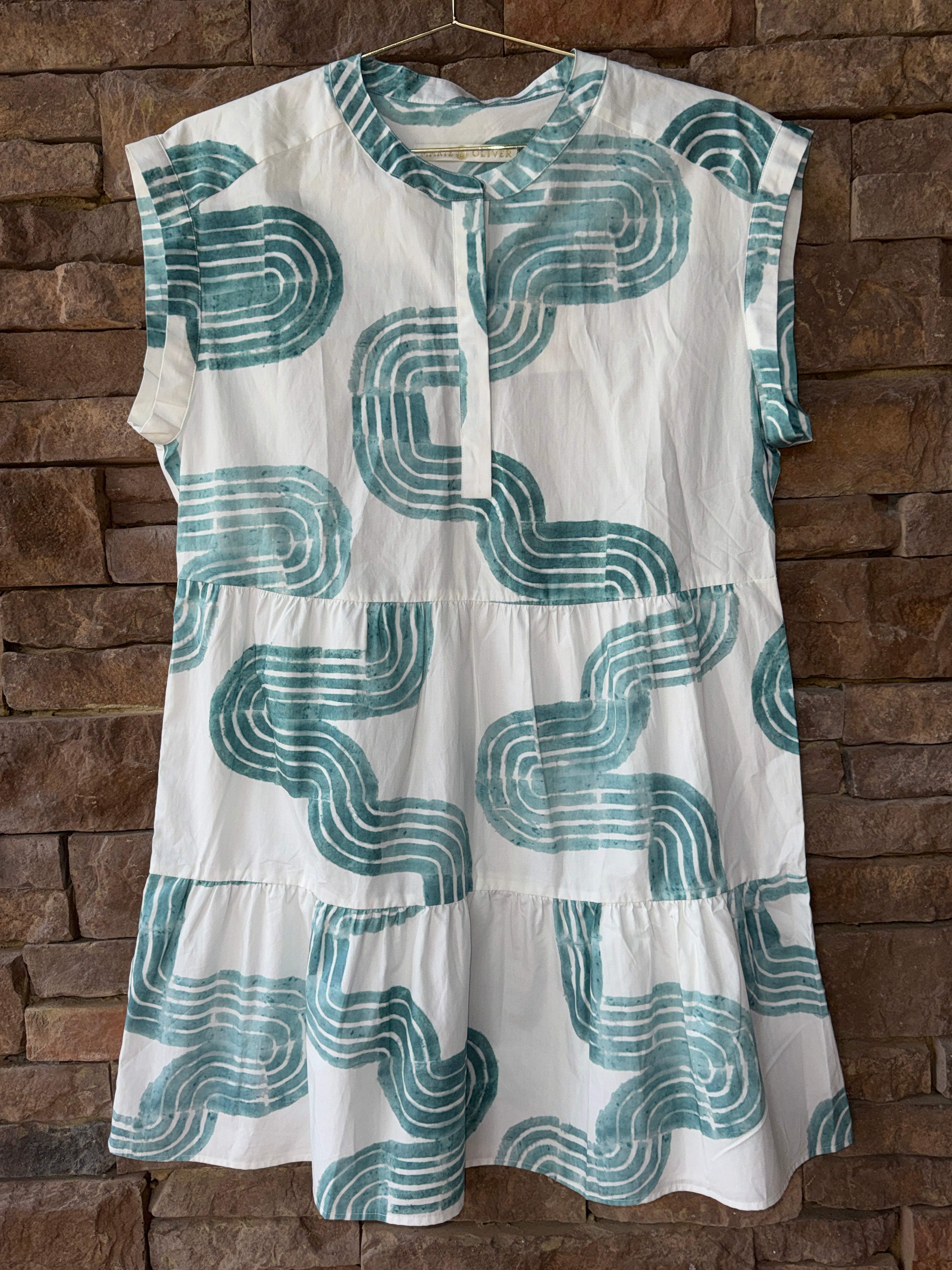 Marie Oliver Lachlan Dress in Nile L