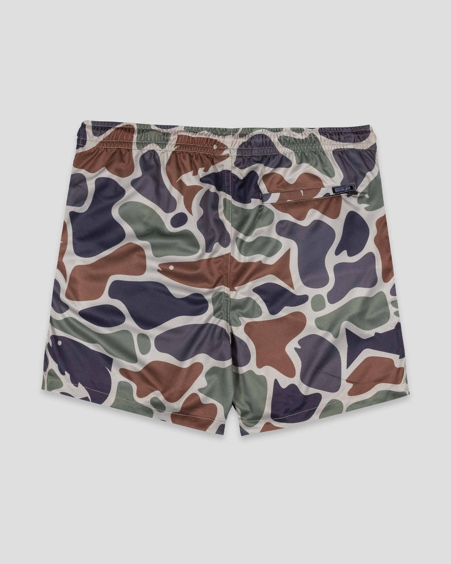 Fishing Club Angler Camo Diamond Air Mesh Shorts