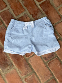TBBC Blue Searsucker Short 10