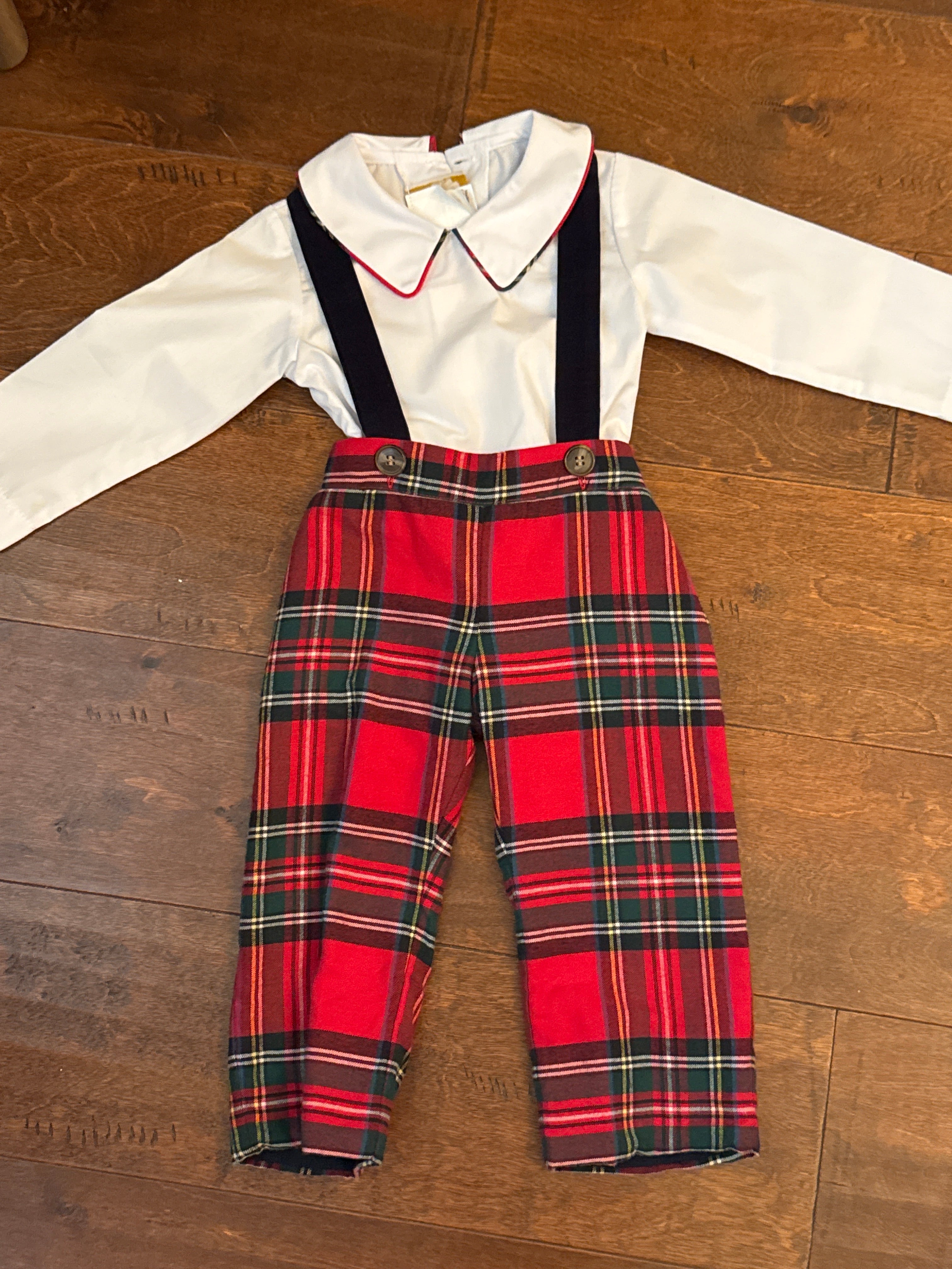 TBBC Bingley Britches Prep Plaid 12/18m