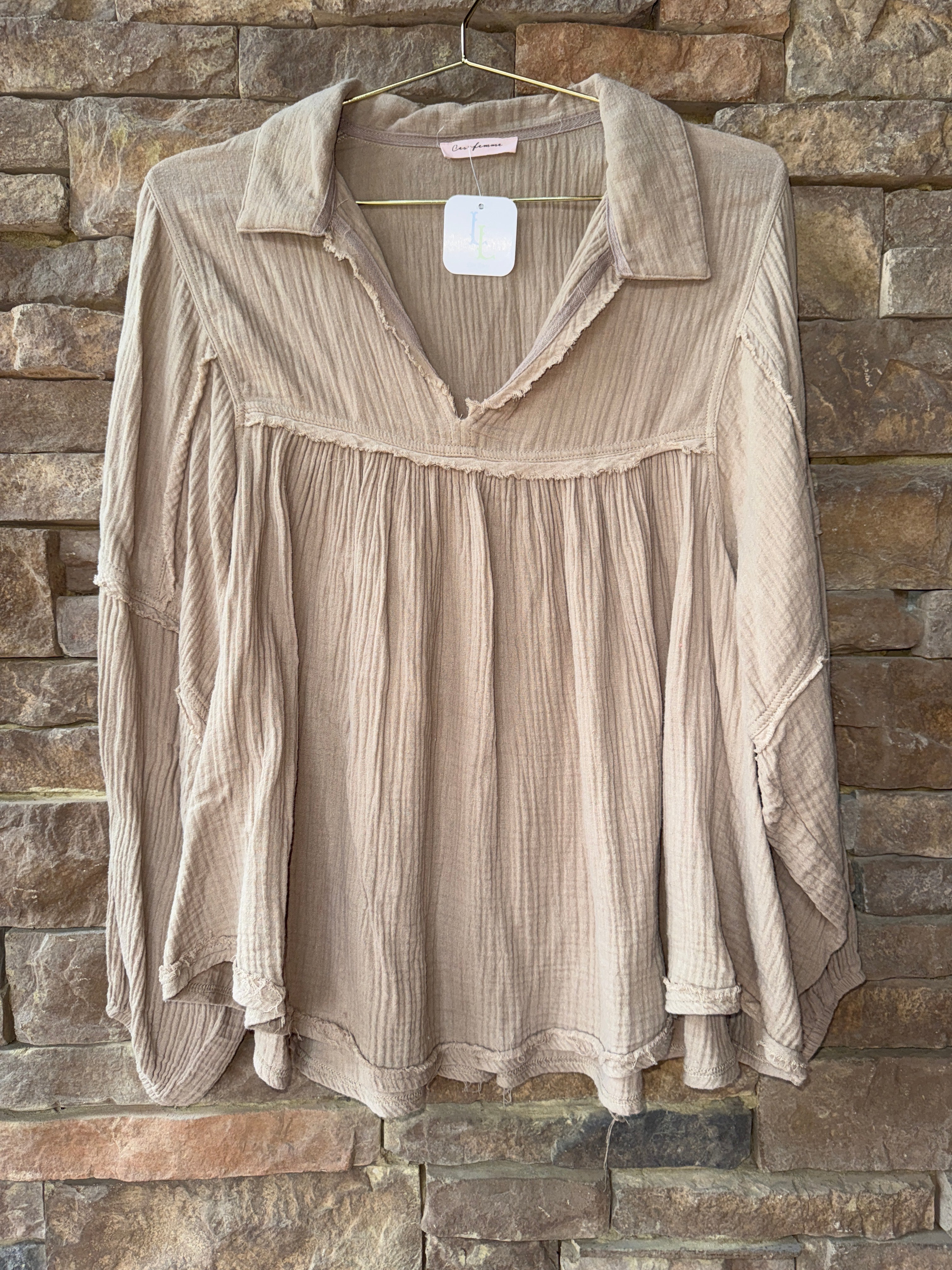 Ces Femme Mocha Ls Top M