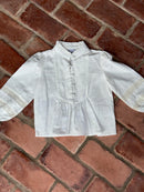 Pepa London Embr White Collared Ls Shirt 4