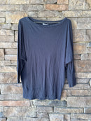 Michael Stars LS Grey Basic Tee OS