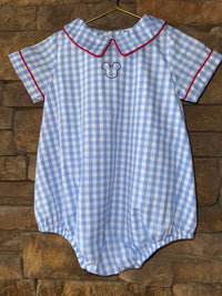 Proper Peony Mouse Gingham Bubble 18M