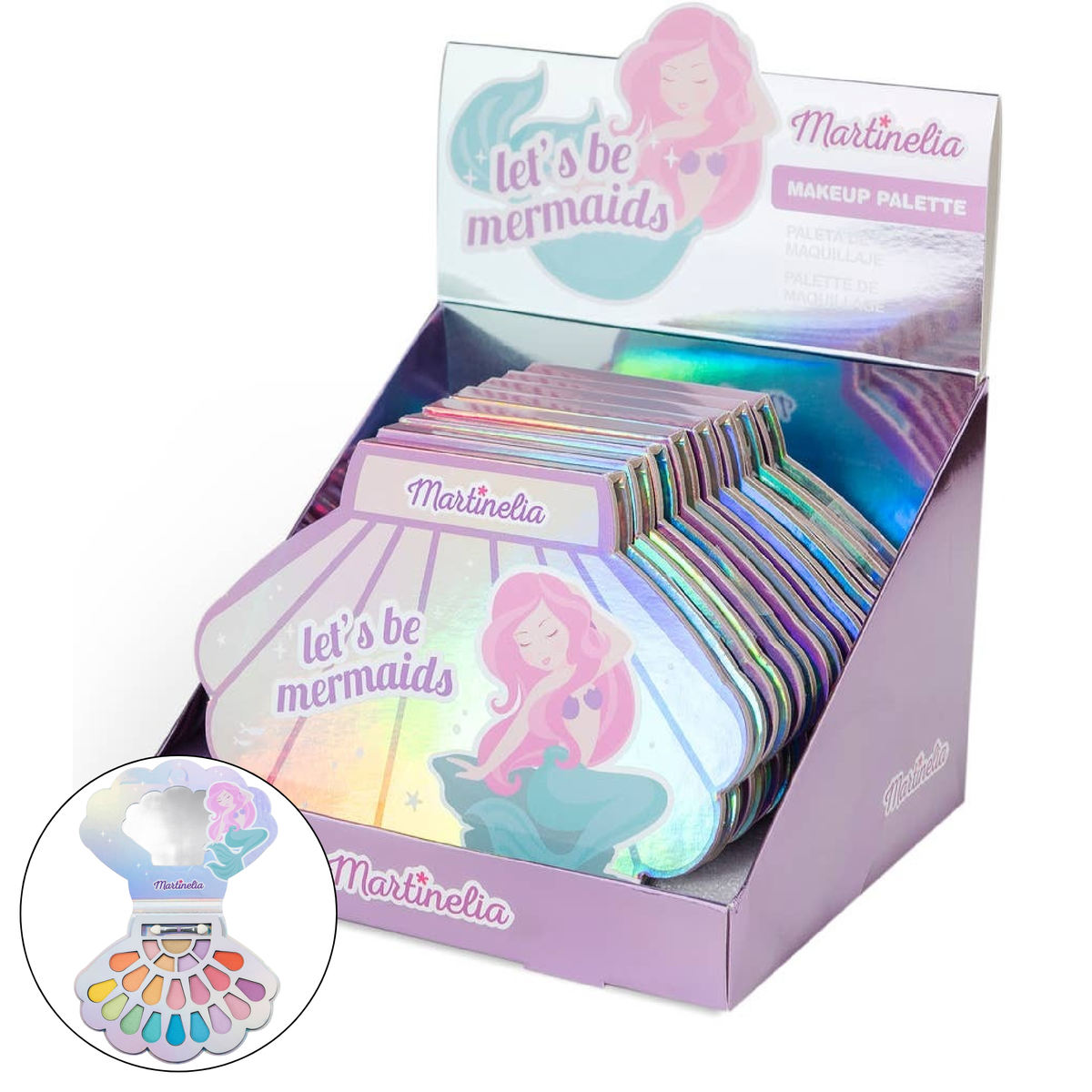 Let's Be Mermaids Shell Palette