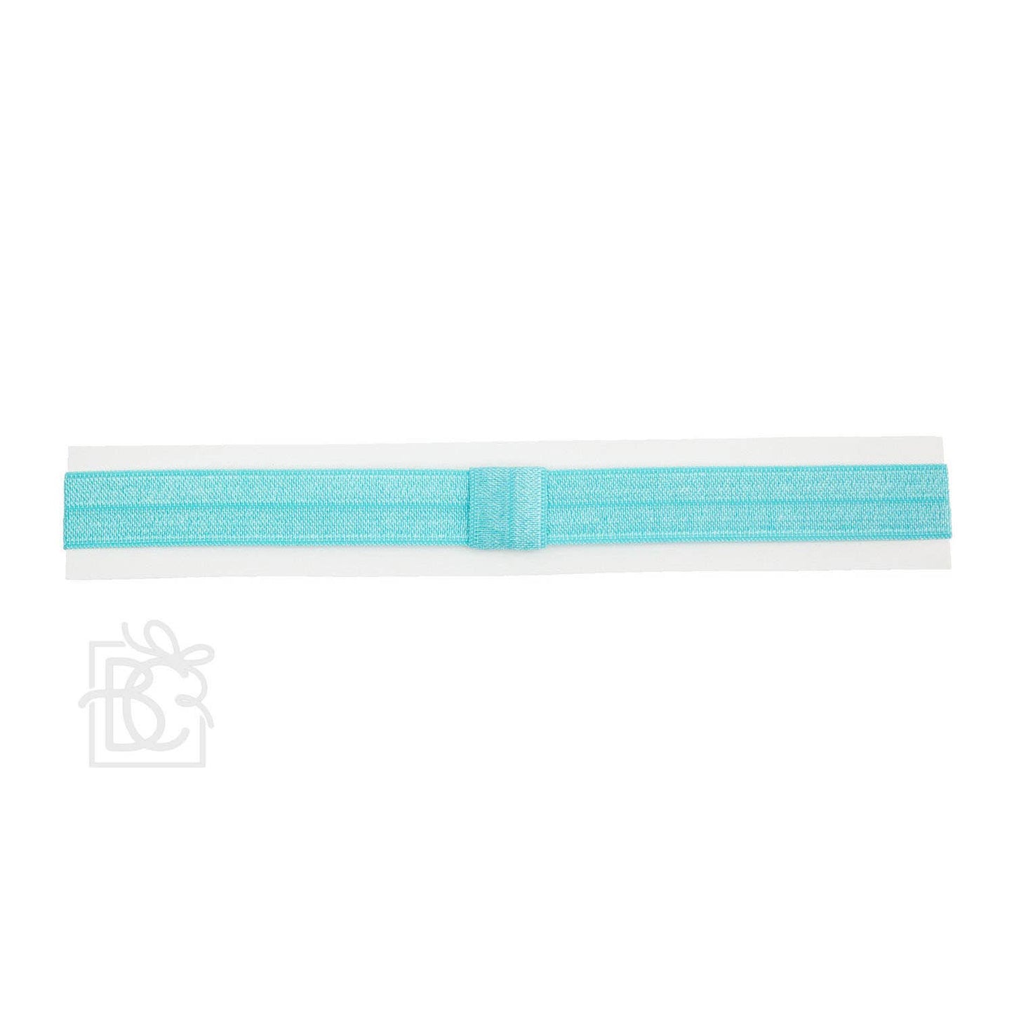 SKINNY ELASTIC HEADBAND: LT. PINK / 3-18 Months