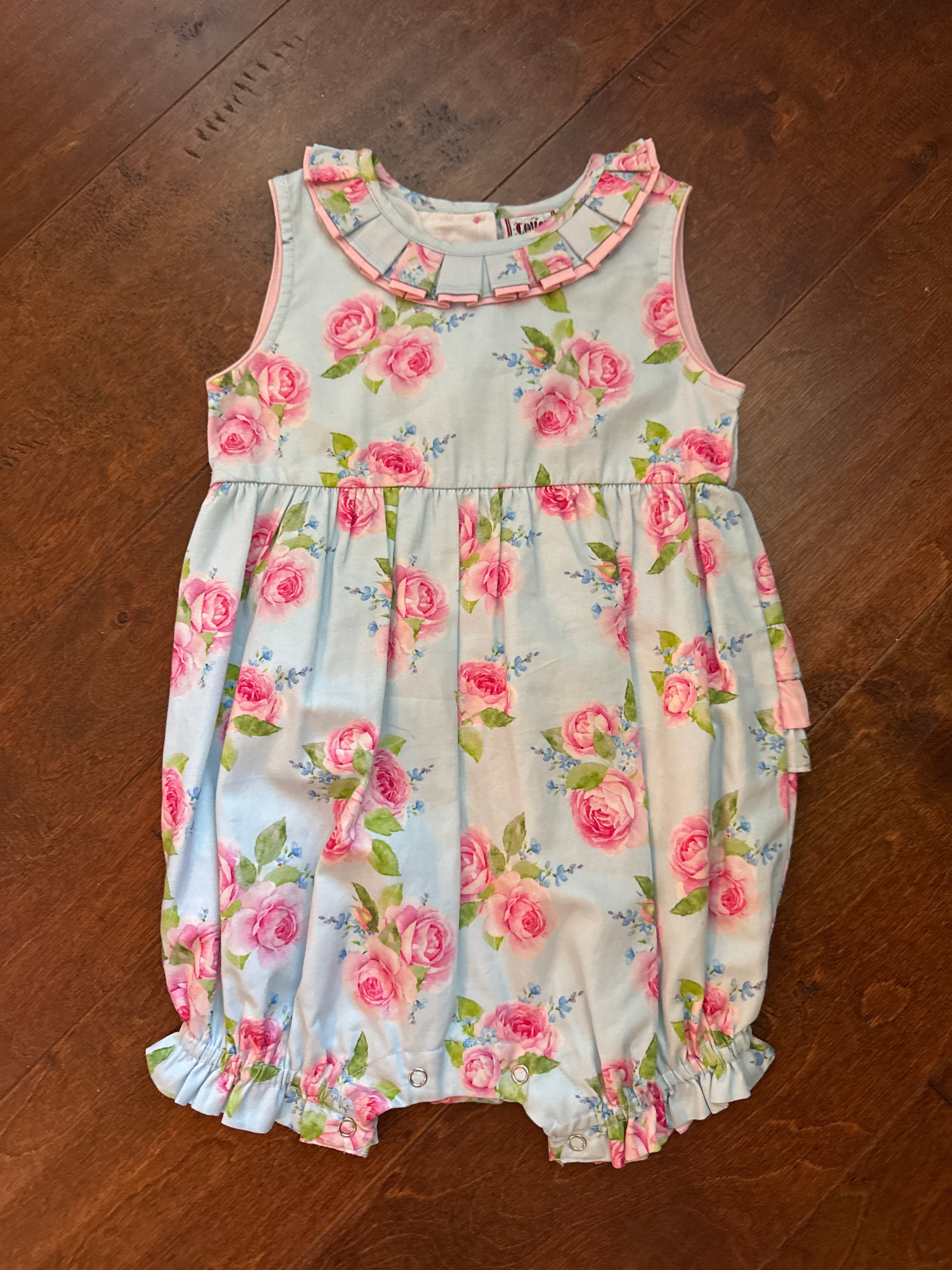 Cotton Kids Rose Empire Bubble 2T