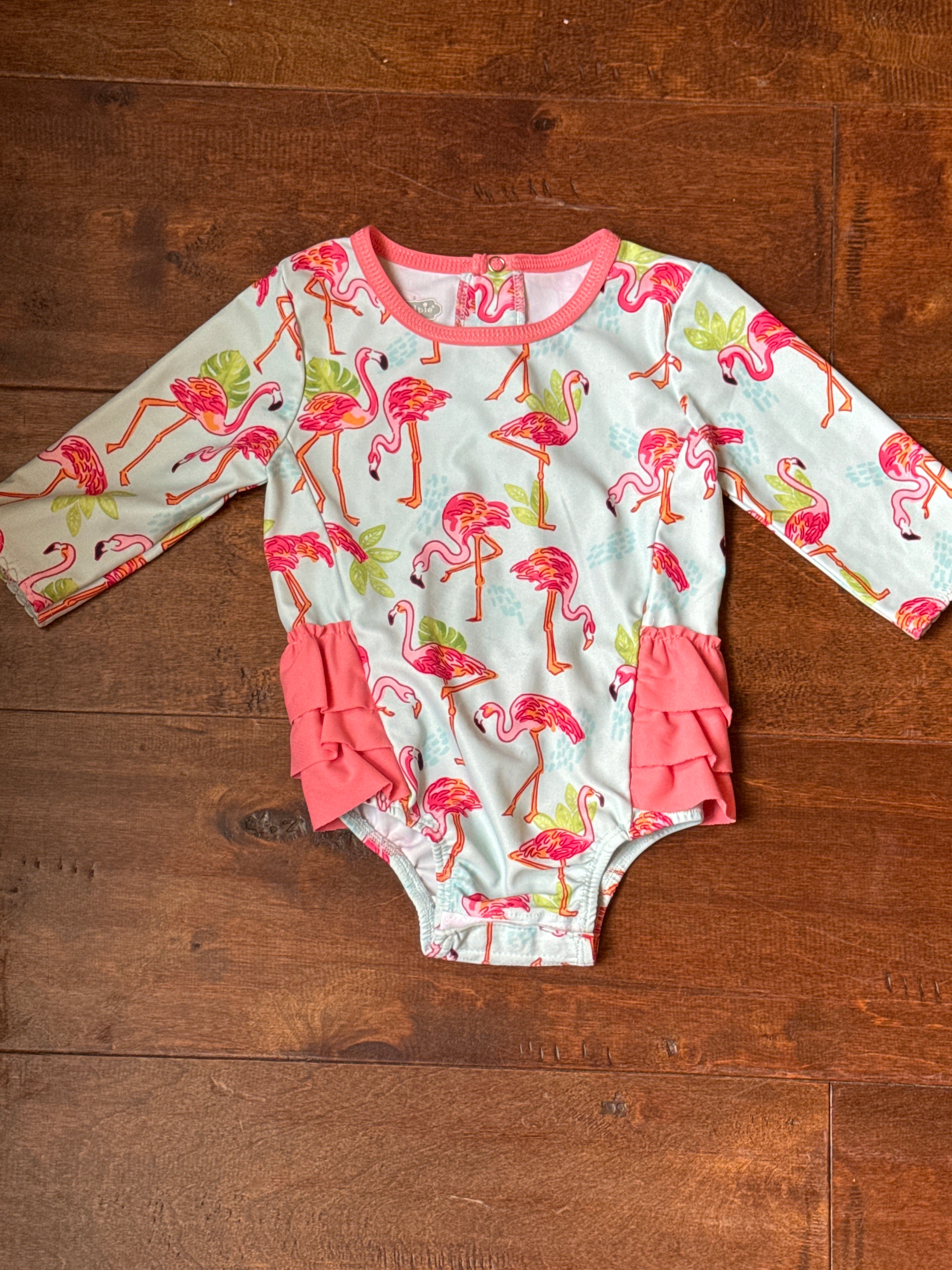 Mudpie Flamingo Swim 9-12m