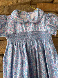 James & Lottie Floral Smocked Longall 2T