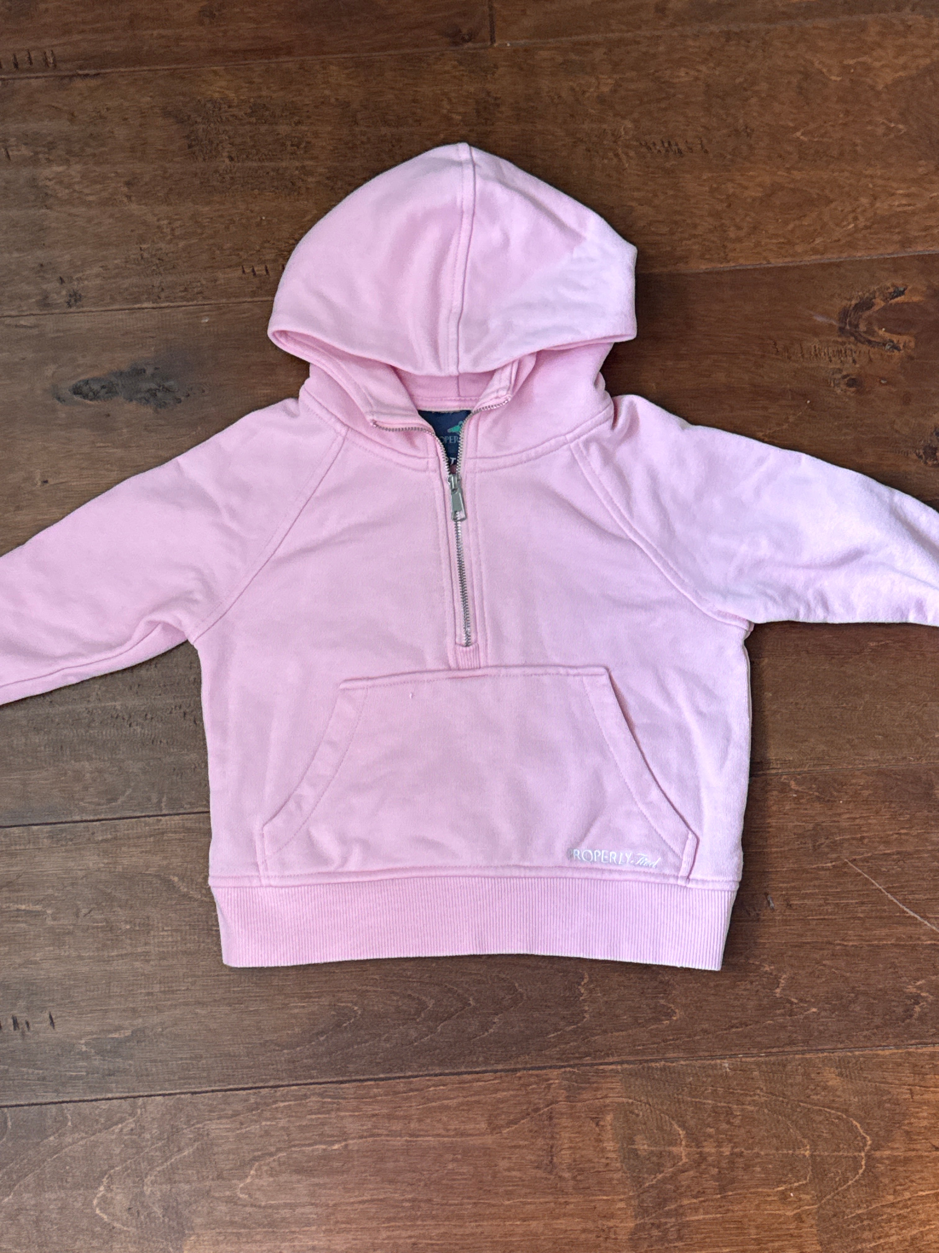 Properly Tied Pink Pullover 2T