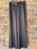 Sanctuary Flare Leg Satin Pant Large