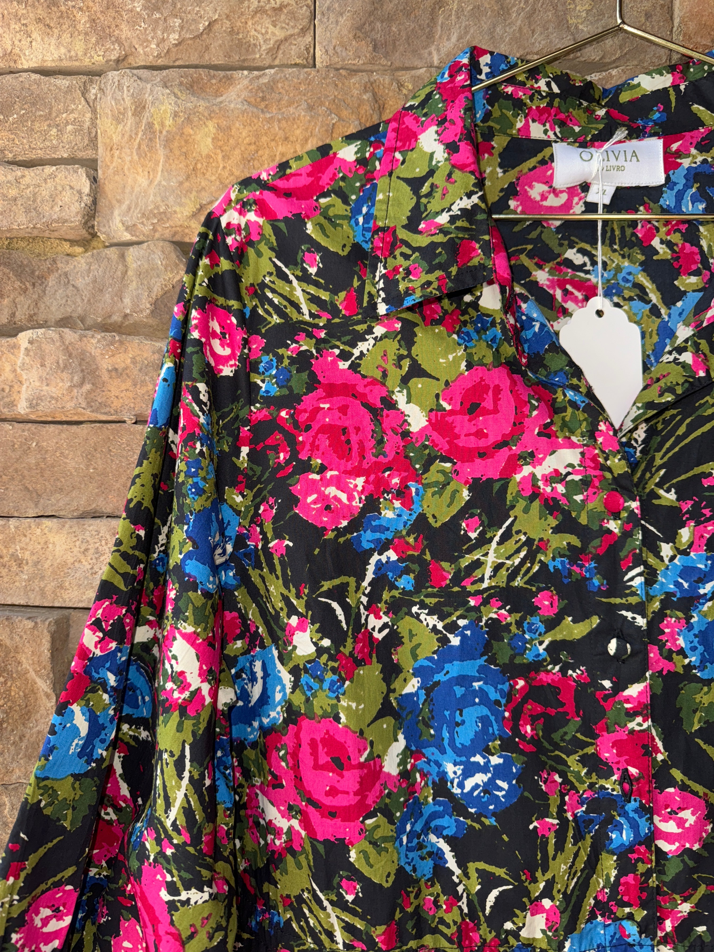 Olivia by Livro Grace Dress Festive Floral XL