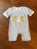Bunnytail Gingham Romper 6m