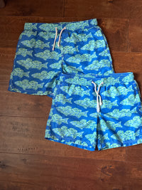 Southbound Watercolor Swim Shorts