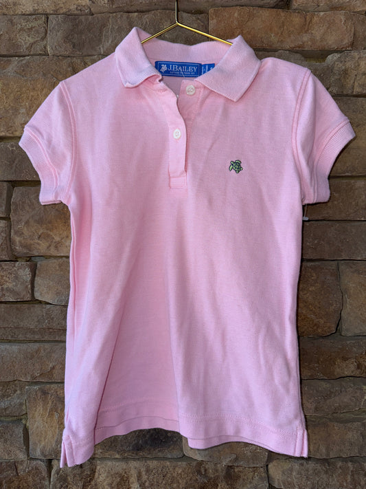 J Bailey Pink Polo Ss 5