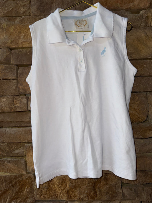 TBBC Buckhead Blue Stork Sleeveless Polo 12