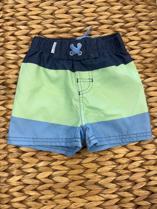 RuggedButts Bold Stripe Swim Trunk 12-18M