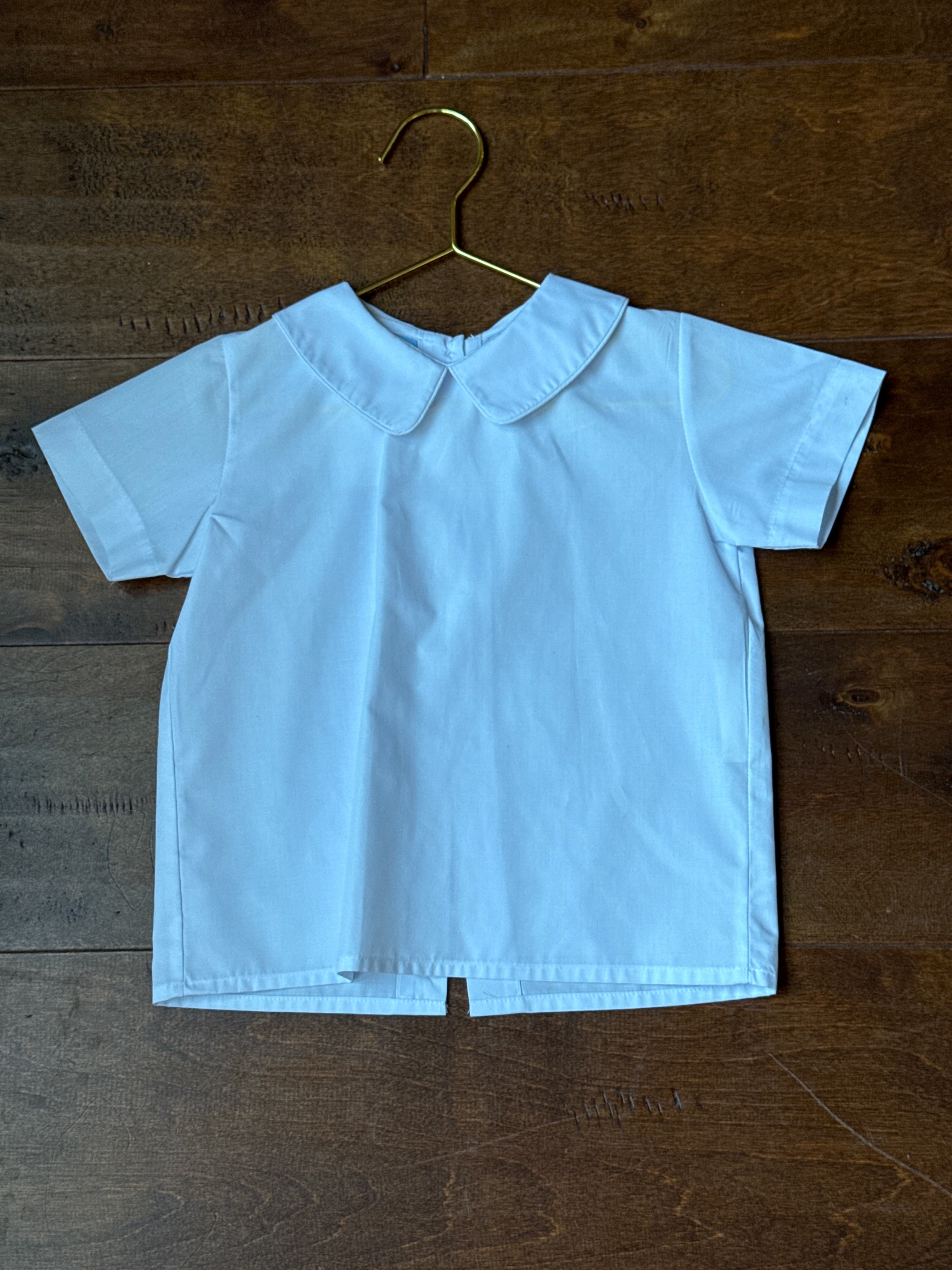 Everyday Heirloom White PP Collar SS 3T
