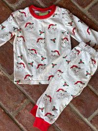 Classic Whimsey Santa PJ 12m