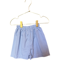 Gingham Short Blue 4T