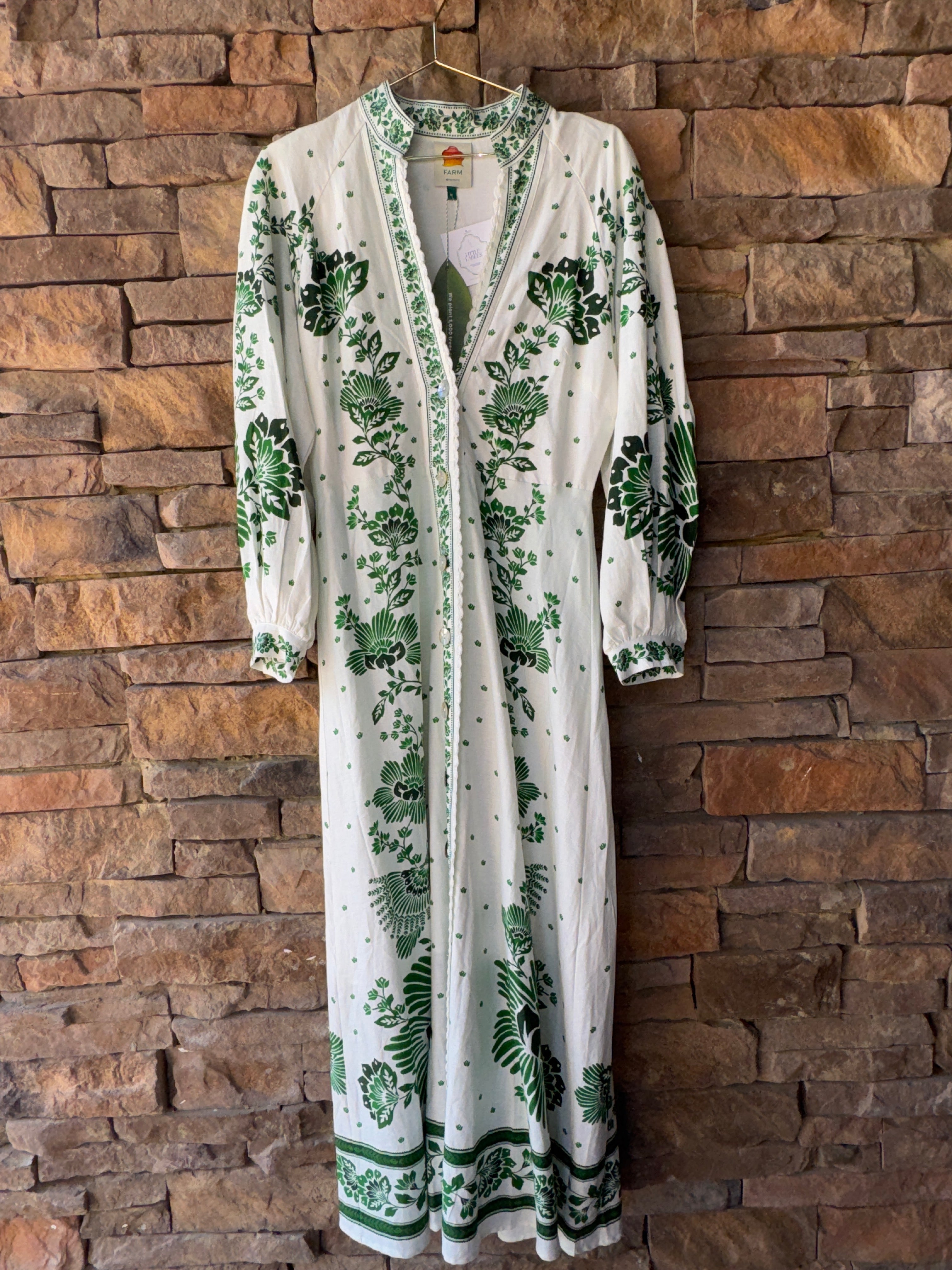 Farm Rio Forest Soul Off White Maxi M
