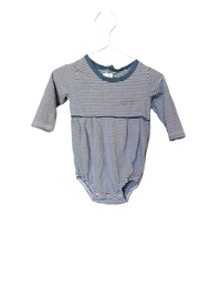 Trotter Street Long Sleeve Bubble Navy 6m