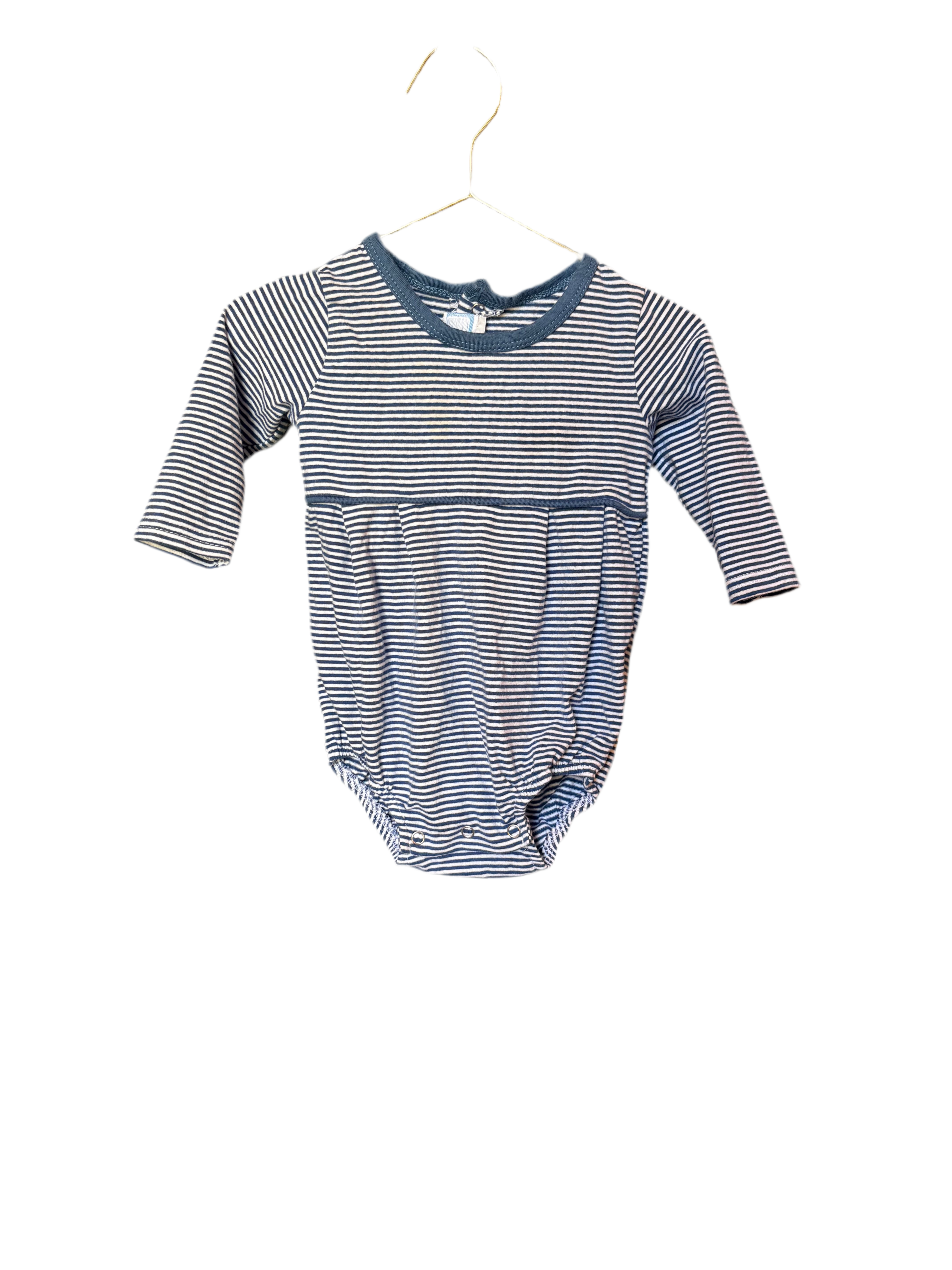 Trotter Street Long Sleeve Bubble Navy 6m